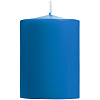 Свеча Lagom Care, синяя с нанесением логотипа