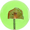 Леденец Lollifruit, зеленый с киви с нанесением логотипа