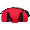 Спортивная сумка Portager, красная с нанесением логотипа