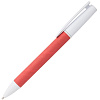 Ручка шариковая Pinokio, красная с нанесением логотипа