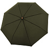 Зонт складной Nature Mini, зеленый с нанесением логотипа