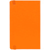 Блокнот Shall Direct, оранжевый с нанесением логотипа