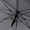 Зонт-трость Alu Golf AC, серый с нанесением логотипа