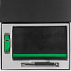 Набор Ton Memory, черный с зеленым с нанесением логотипа