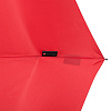 Зонт складной 811 X1, красный с нанесением логотипа