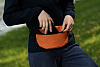 Поясная сумка Handy Dandy, оранжевая с нанесением логотипа