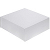 Коробка Quadra, белая с нанесением логотипа
