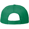 Бейсболка Promo, зеленая с нанесением логотипа
