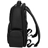 Кожаный рюкзак для ноутбука Santiago, черный с нанесением логотипа