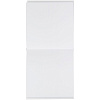 Блок для записей Cubie, 300 листов, белый с нанесением логотипа
