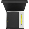 Набор Flexpen Black, желтый с нанесением логотипа