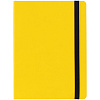 Еженедельник Cheery, недатированный, желтый с нанесением логотипа