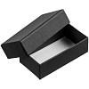 Коробка для флешки Minne, черная с нанесением логотипа