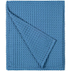 Плед Boho, синий с нанесением логотипа