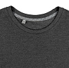 Футболка Firm Wear, черный меланж с нанесением логотипа