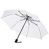 Зонт складной Rain Spell, белый с нанесением логотипа