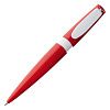 Ручка шариковая Calypso, красная с нанесением логотипа