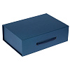 Коробка Matter, синяя с нанесением логотипа