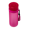 Бутылка для воды Simple, розовая с нанесением логотипа