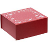 Коробка Frosto, M, красная с нанесением логотипа