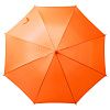 Зонт-трость Unit Promo, оранжевый с нанесением логотипа