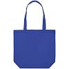 Сумка для покупок Shopaholic Ultra, ярко-синяя с нанесением логотипа