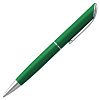 Ручка шариковая Glide, зеленая с нанесением логотипа