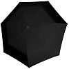 Зонт складной Hit Magic, черный с нанесением логотипа