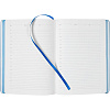 Ежедневник Factor, недатированный, синий с нанесением логотипа