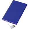 Внешний аккумулятор Easy Trick Comfort 4000мАч, синий с нанесением логотипа