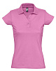 Рубашка поло женская Prescott Women 170, розовая с нанесением логотипа