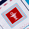Плед Sanitas с нанесением логотипа