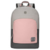 Рюкзак Next Crango, серый с розовым с нанесением логотипа