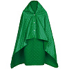Плед-пончо для пикника SnapCoat, зеленый с нанесением логотипа