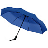 Зонт складной Monsoon, ярко-синий с нанесением логотипа