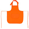 Фартук Neat, оранжевый с нанесением логотипа
