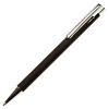 Ручка шариковая Stork, черная с нанесением логотипа