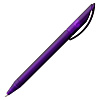 Ручка шариковая Prodir DS3 TFF, фиолетовая с нанесением логотипа