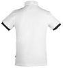 Рубашка поло мужская ANDERSON, белая с нанесением логотипа