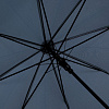Зонт-трость OkoBrella, темно-синий с нанесением логотипа