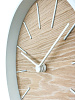 Часы настенные Bees, беленый дуб с нанесением логотипа