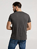 Футболка Firm Wear, черный меланж с нанесением логотипа