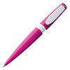 Ручка шариковая Calypso, розовая с нанесением логотипа