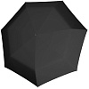 Зонт складной Zero Magic Large, черный с нанесением логотипа