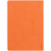 Ежедневник Basis, датированный, оранжевый с нанесением логотипа
