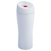 Термостакан Solingen, вакуумный, герметичный, белый с нанесением логотипа