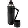 Термос Contigo XL, черный с нанесением логотипа