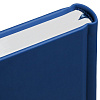 Ежедневник Favor, недатированный, синий с нанесением логотипа