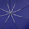 Зонт складной Floyd с кольцом, синий с нанесением логотипа