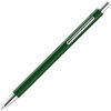 Ручка шариковая Mastermind, зеленая с нанесением логотипа